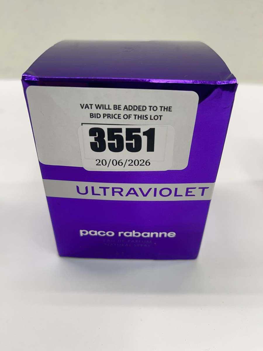 Lot Paco Rabanne Ultraviolet edp 80ml