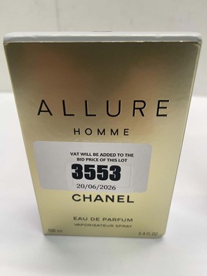 Lot Chanel Allure Homme edp 100ml