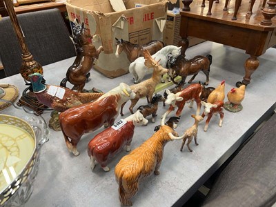 Lot 5182 - Quantity of Beswick figures including a...