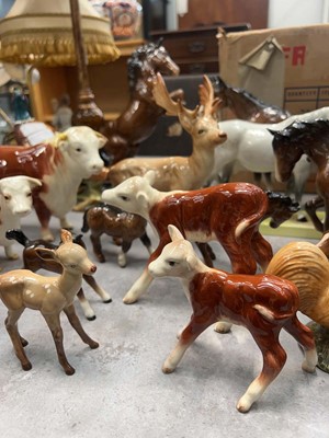 Lot 5182 - Quantity of Beswick figures including a...
