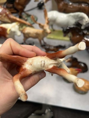 Lot 5182 - Quantity of Beswick figures including a...