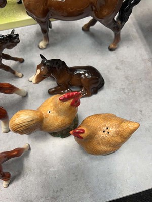 Lot 5182 - Quantity of Beswick figures including a...