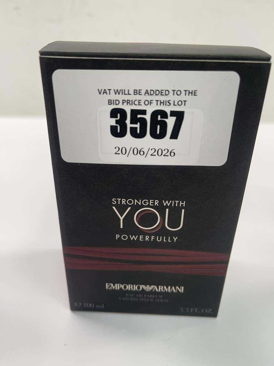 Lot Emporio Armani Stronger With You Powefully edp...