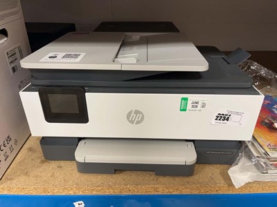 Lot 2234 - Unboxed HP Office Jet Pro 8 122E printer
