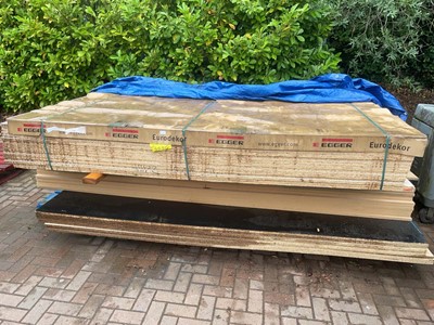 Lot 4324 - Qty of approx. 16 boards of plywood and approx....
