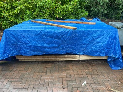 Lot 4324 - Qty of approx. 16 boards of plywood and approx....