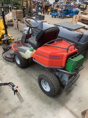 Lot 4457 - Husqvarna Proflex 21 petrol ride on lawn mower...