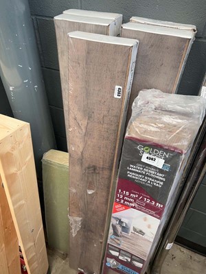 Lot 4363 - Five packs of Good Home laminate flooring