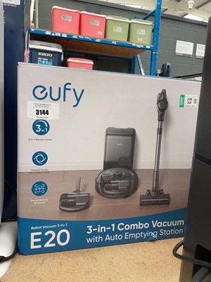 Lot 3144 - Eufy E20 3-in-1 robotic vacuum cleaner