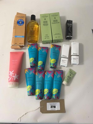 Lot 3718 - Branded skin care to include tropic,...