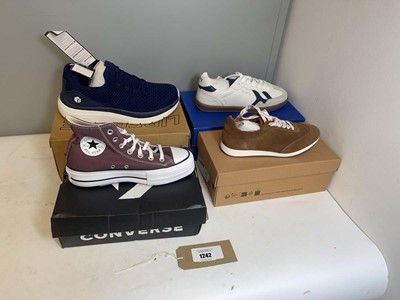 Lot 4x Boxed pairs of trainers to include Pepe...