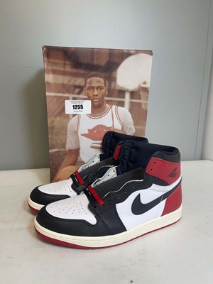 Lot Nike UK11 air jordan 1 retro high OG trainers...