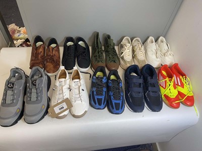 Lot 10x Pairs of trainers to include Converse,...