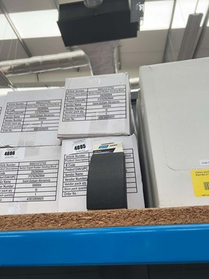 Lot 4695 - Norton Expert rubber sanding blocks, 10 per...