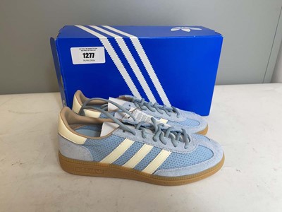 Lot Adidas UK7.5 handball spezial trainers in blue...