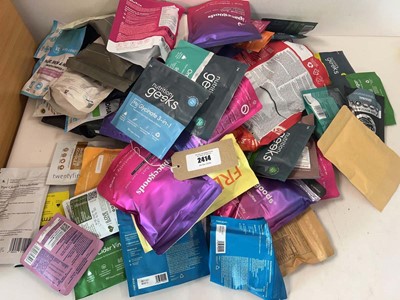 Lot 2414 - Assorted packs of various vitamin, mineral and...