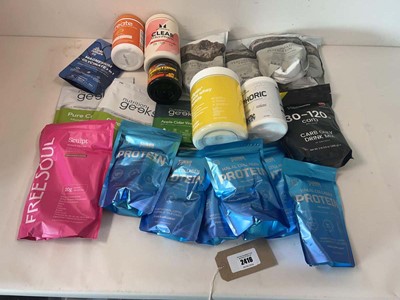 Lot 2416 - Sports protein powders