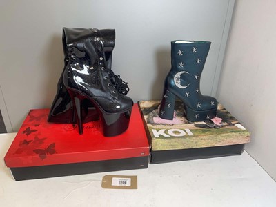 Lot 2x Boxed pairs of boots to include Koi UK7 &...