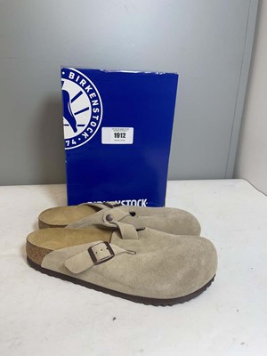 Lot Birkenstock UK10.5 boston bs sandals in taupe -...