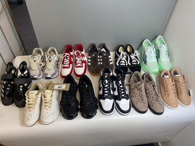 Lot 11x Pairs of trainers to include Adidas,...