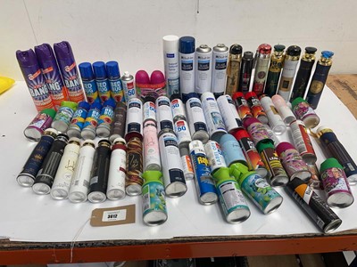 Lot 3612 - Air fresheners, Glass cleaner, Insect killer...