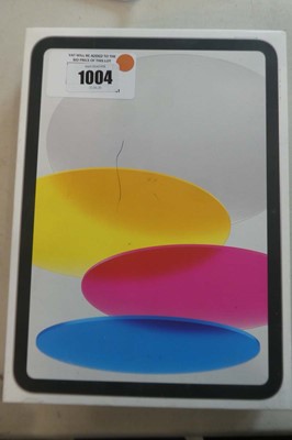 Lot 1004 - Apple iPad (A16) Wi-Fi, 128GB, model A3354, boxed