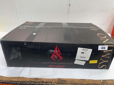 Lot 3618 - Symino gaming chair in flat pack form