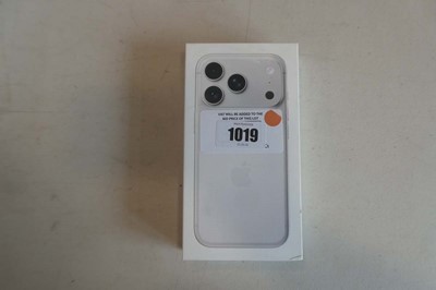 Lot 1019 - Apple iPhone 17 Pro, 256GB, Silver, model...