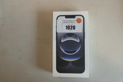 Lot 1020 - Apple iPhone 16e, 128GB, Black, model A3409,...
