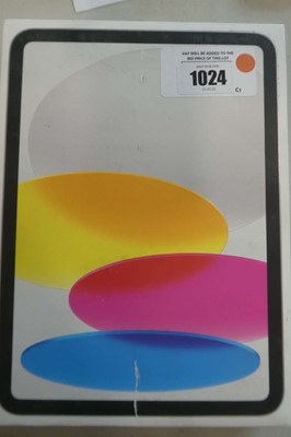 Lot 1024 - Apple iPad (A16) Wi-Fi, 128GB, model A3354, boxed