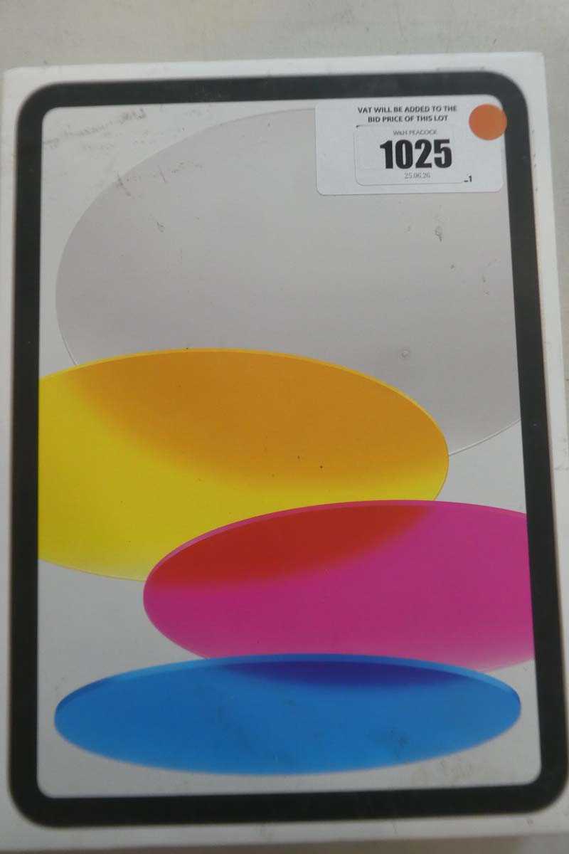 Lot 1025 - Apple iPad (A16) Wi-Fi, 128GB, model A3354, boxed