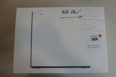 Lot 1028 - Apple MacBook Air, M5 Chip, 15-inch, 512GB...