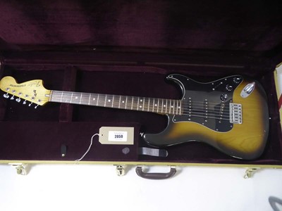 Lot Vintage Fender Stratocaster electric guitar,...