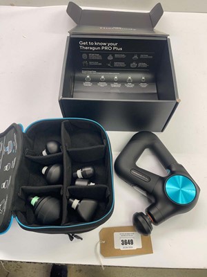 Lot 3649 - Theragun Pro Plus massage gun