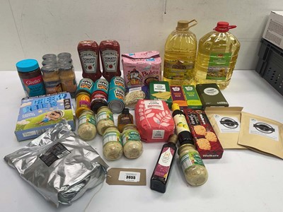 Lot 3655 - Sunflower oil, Raspberry vinegar, sandwich...
