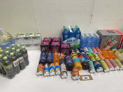 Lot 3656 - 3 bags of drinks including Coca-cola, Pepsi,...