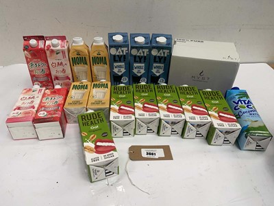 Lot 3661 - Rude Health, Oat-ly & Moma oat drinks, coconut...