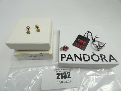 Lot 2132 - Pandora Stranger Things Hellfire ring and...