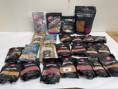 Lot 3667 - Fishing baits including Sticky The Krill bait,...