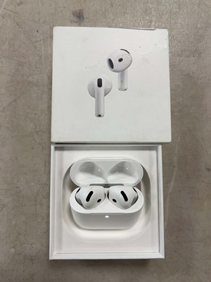 Lot 2100 - Apple AirPods 4 (ANC), boxed with charging case