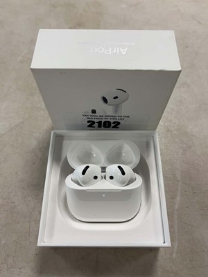 Lot 2102 - Apple AirPods 4 (ANC), boxed with charging case