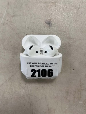 Lot 2106 - Apple AirPods 4, with charging case