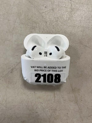 Lot 2108 - Apple AirPods 4, with charging case