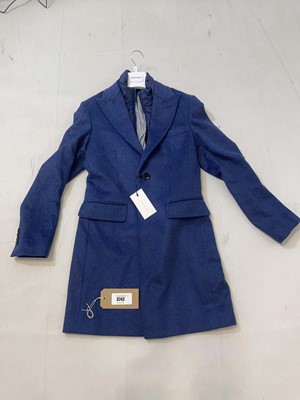 Lot 3742 - Gianni Feraud the insert denim navy jacket...