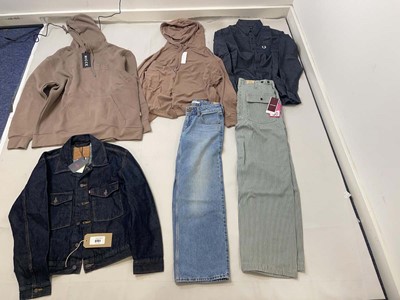 Lot 3751 - Clothing to include Levi's, Fred Perry, French...