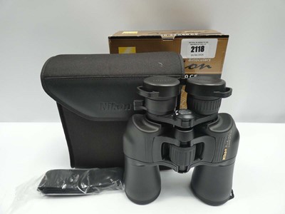 Lot 2118 - Nikon Action 10-22x50 CF binoculars