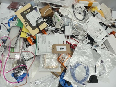 Lot 2432 - Assorted smartphone accessories; cases /...