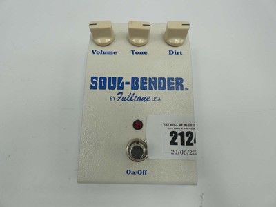 Lot 2124 - Soul-Bender by Fulltone effects pedal