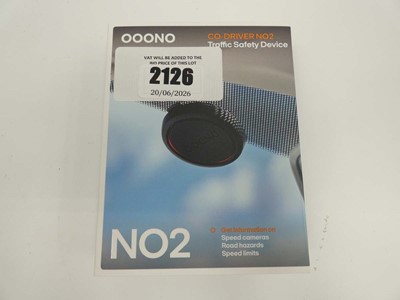 Lot 2126 - OOONO NO2 co-driver traffic safety device