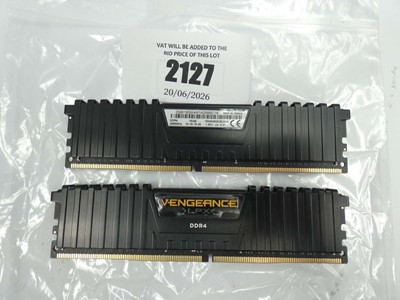 Lot 2127 - Vengeance LPX DDR4 16GBx2 RAM